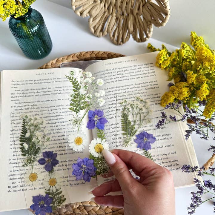 Petals & Pages by Grace - Wholesale Bookmark - lavender haze bookmark2