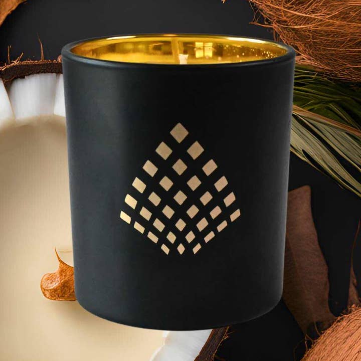 Santal & Coconut - A Sandalwood + Coconut + Musk Candle for wholesale by Couture Home & Body