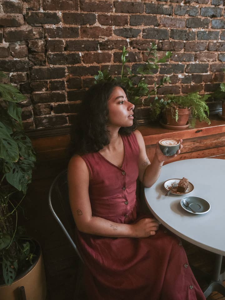 fern+daisy - Wholesale Dress - Women's - Gaston Linen Dress2