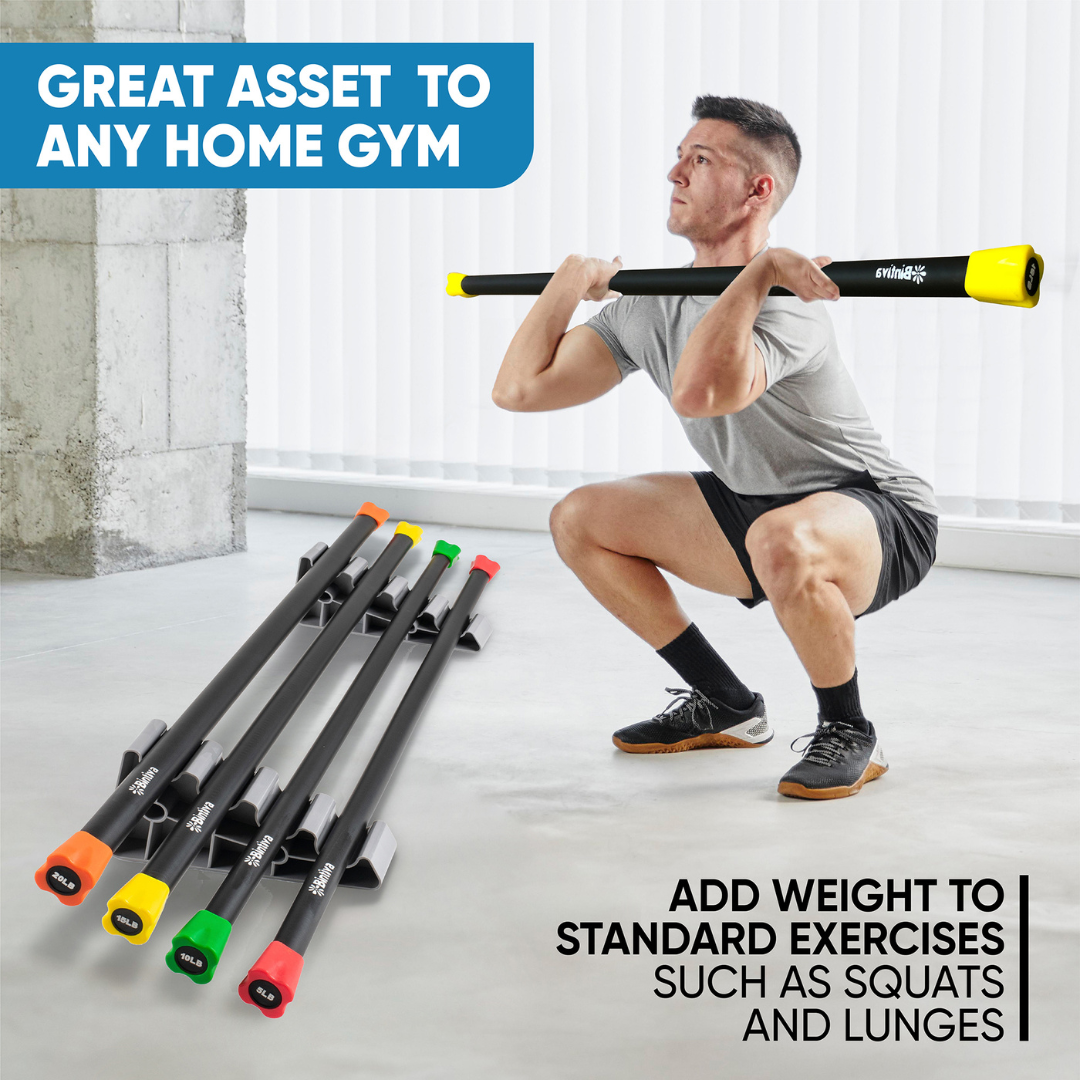 Bintiva - Wholesale Fitness Equipment - Bintiva Weighted Fitness Bars6