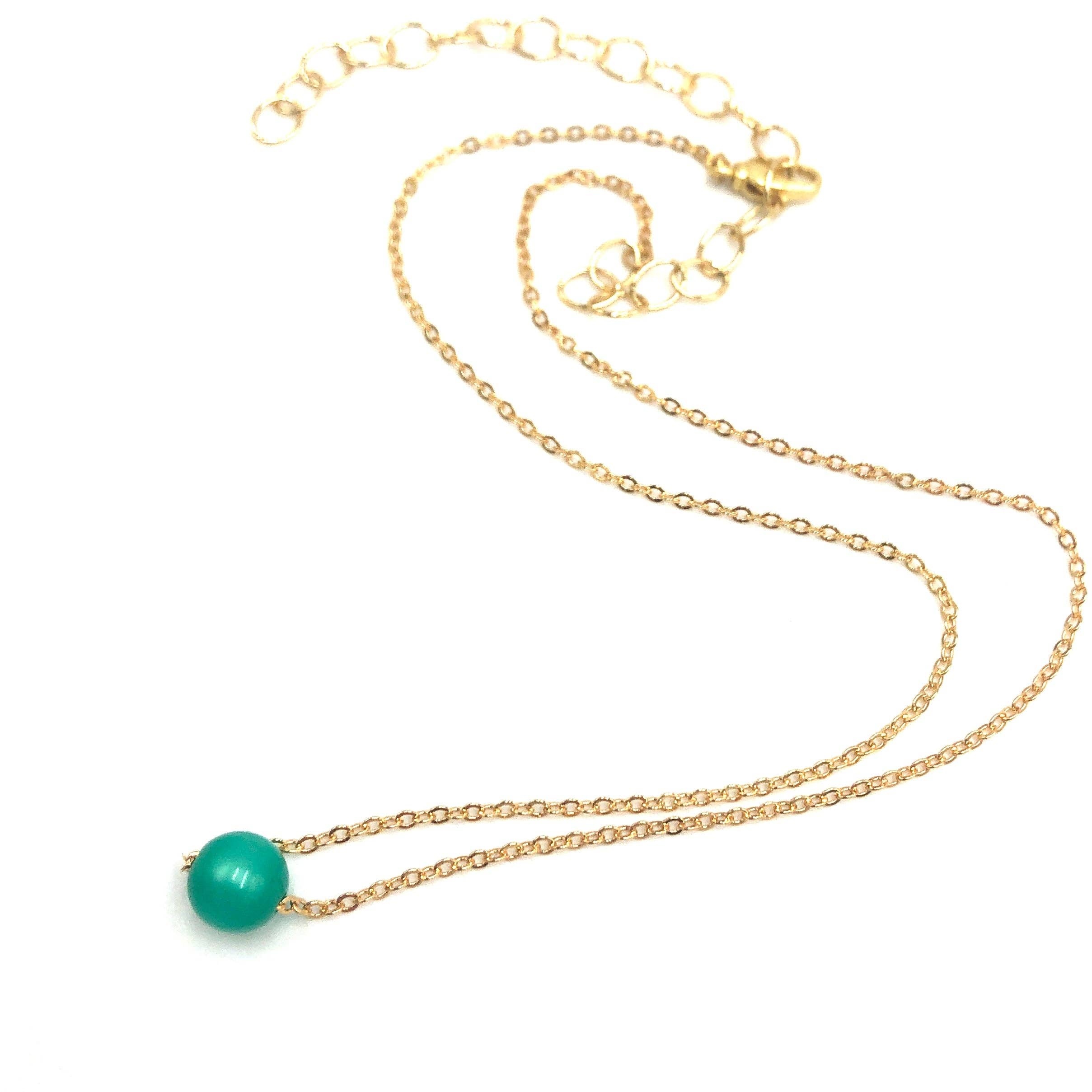 Leetie Lovendale - Wholesale Pendant/Charm Necklace - Moonglow Slide Bead Necklace3