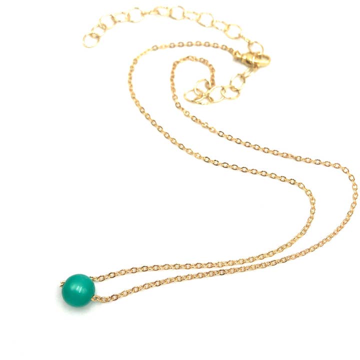 Leetie Lovendale - Wholesale Pendant/Charm Necklace - Moonglow Slide Bead Necklace3