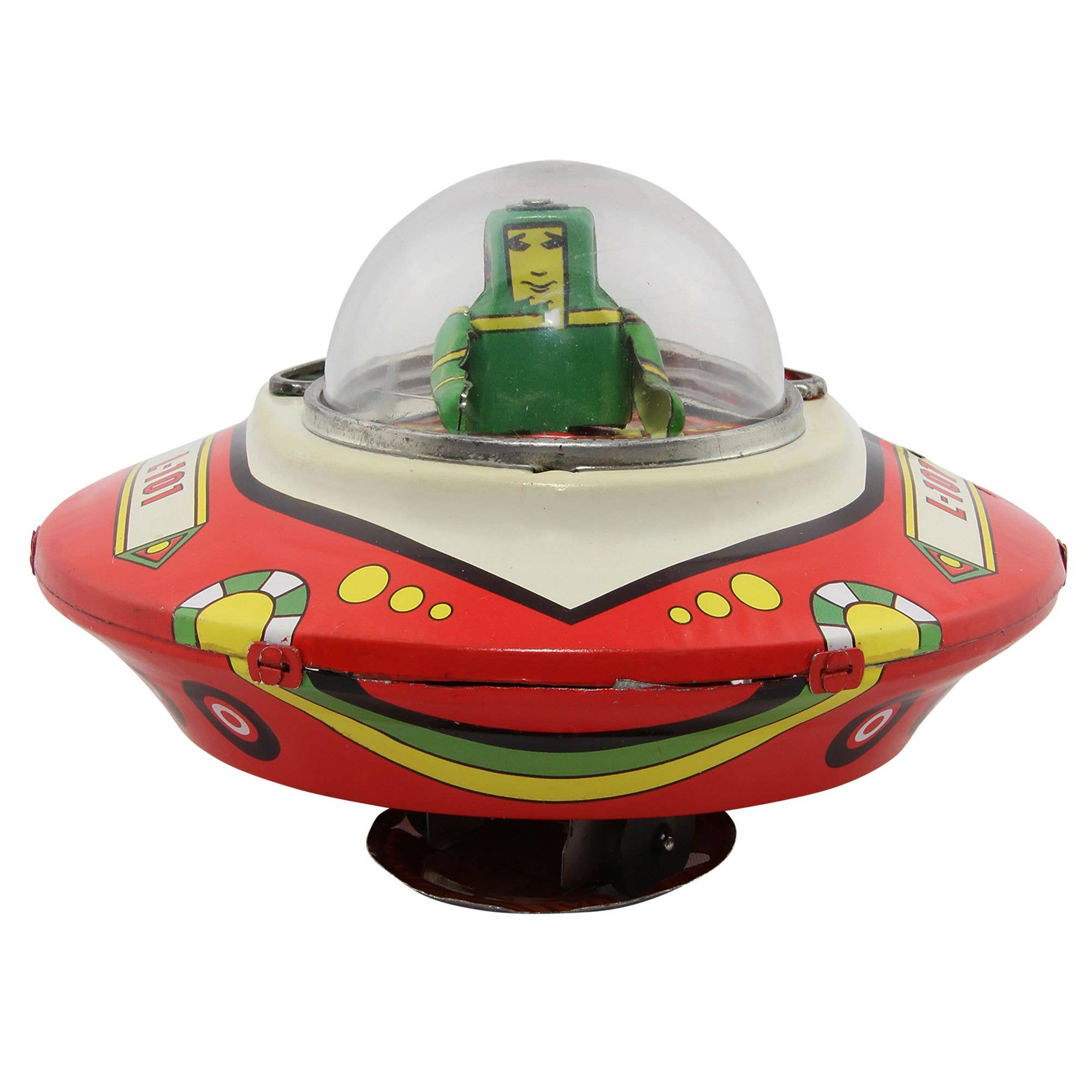 Tribal Trade GmbH - Wholesale Decorative Figurine - Spaceship Commandership Tin Robot1