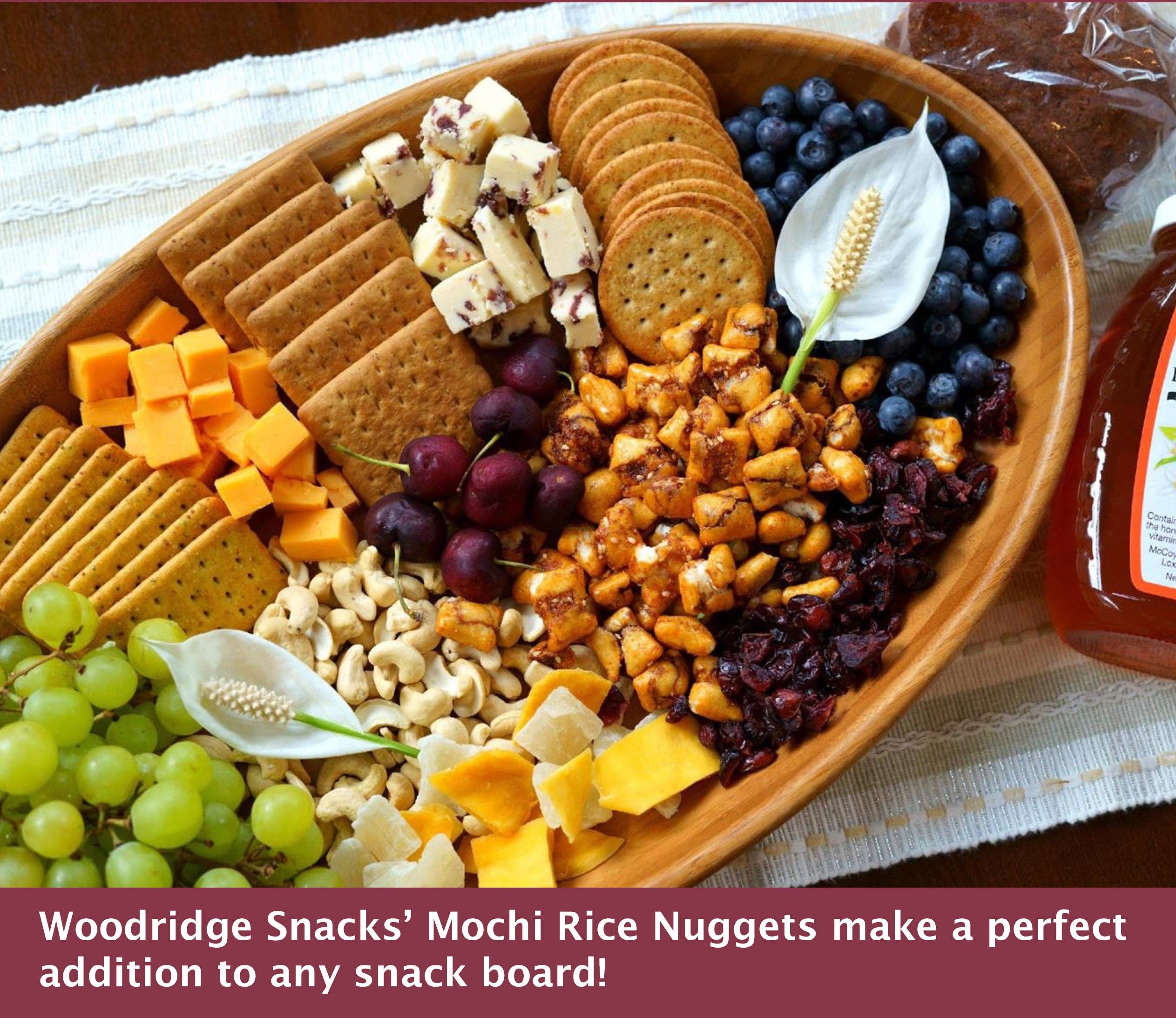 SPI West Port Inc. - Wholesale Puffed Rice Treat - Mochi Rice Nuggets - Teriyaki (2.47 oz./70g Bag)2