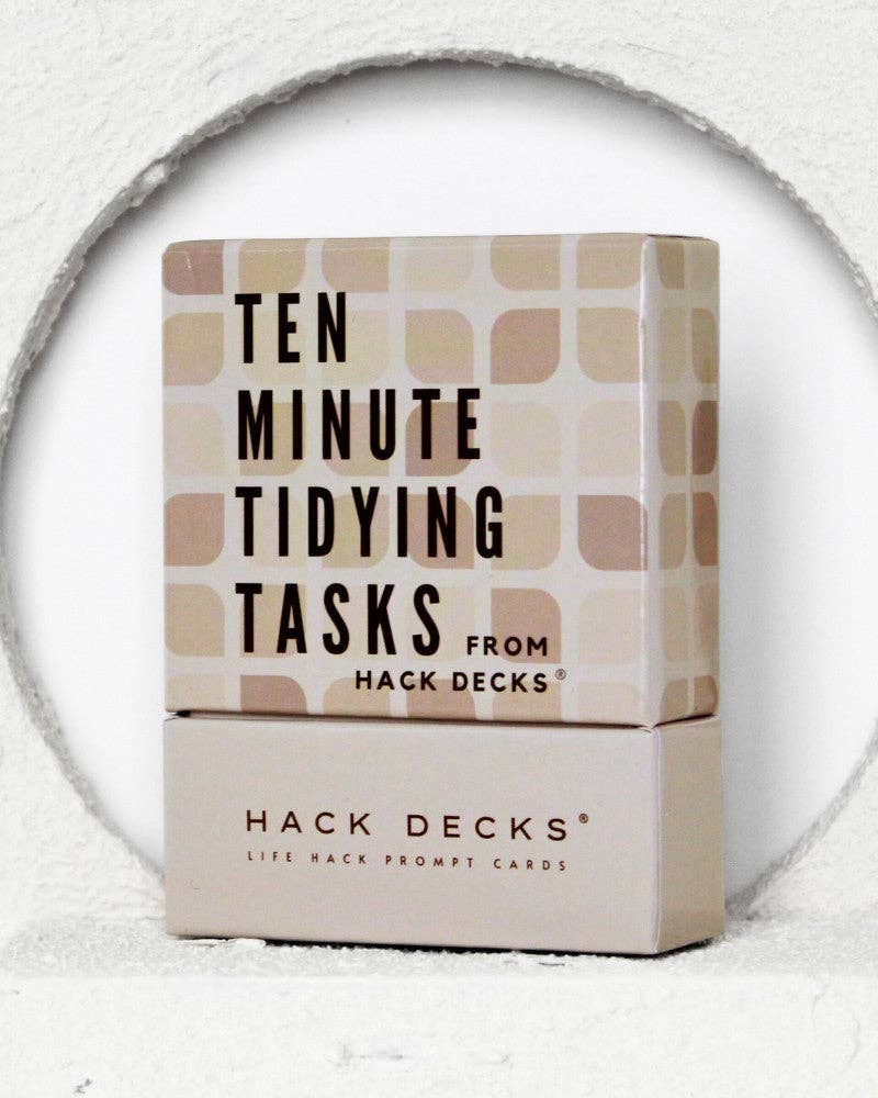 Hack Decks® - Wholesale Card Game - Ten Minute Tidying Tasks™1