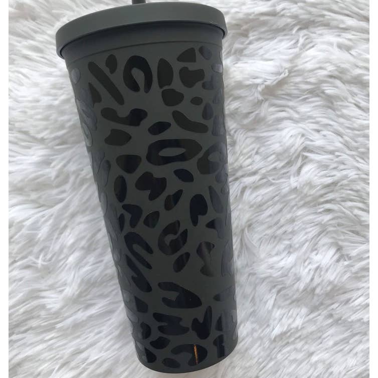Kady Ann Designs - Wholesale Insulated Mug/Tumbler - Matte 22 oz Cheetah Tumbler