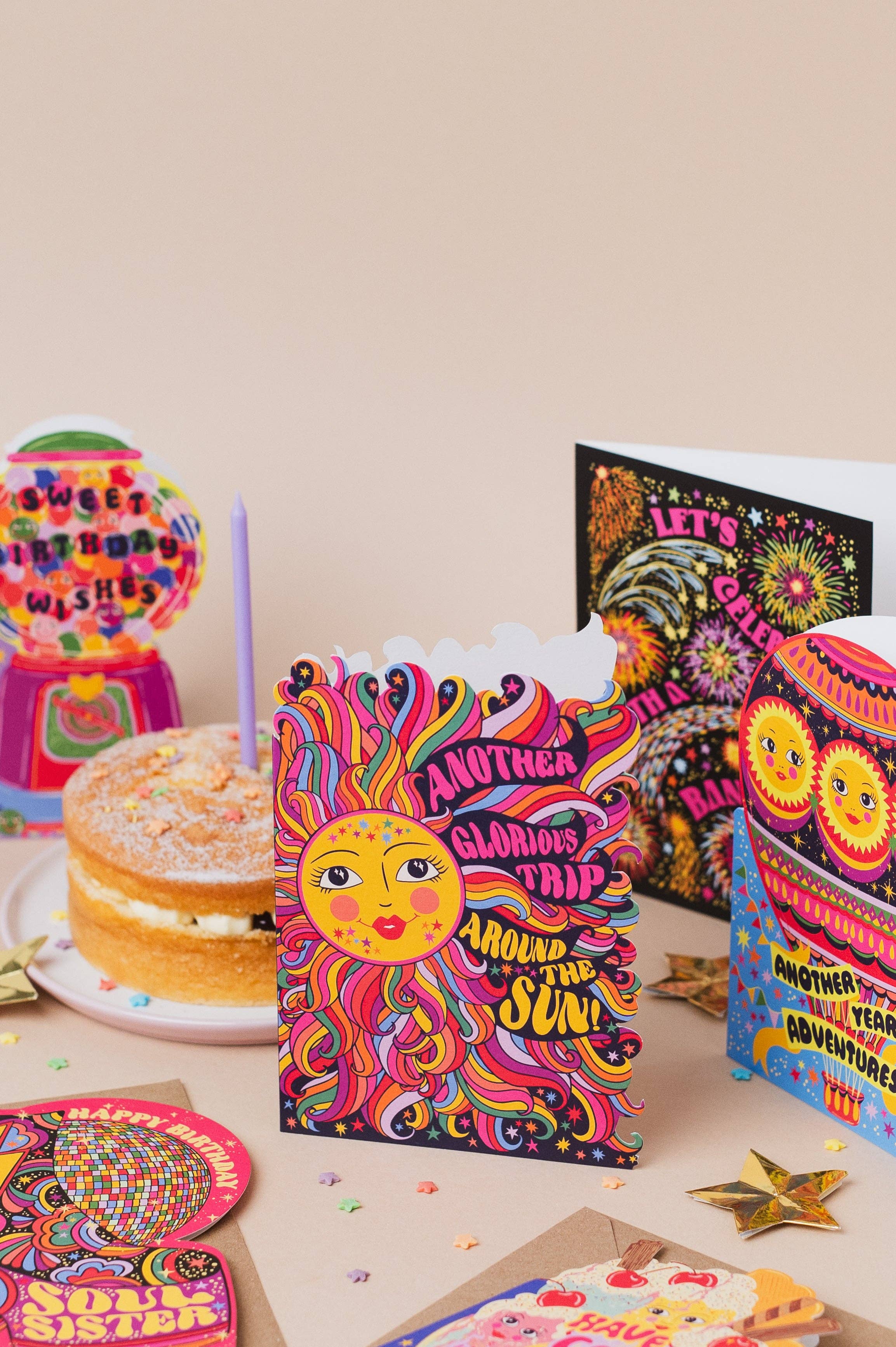 Cath Tate Cards - Wholesale Birthday Card - GLORIOUS SUN3