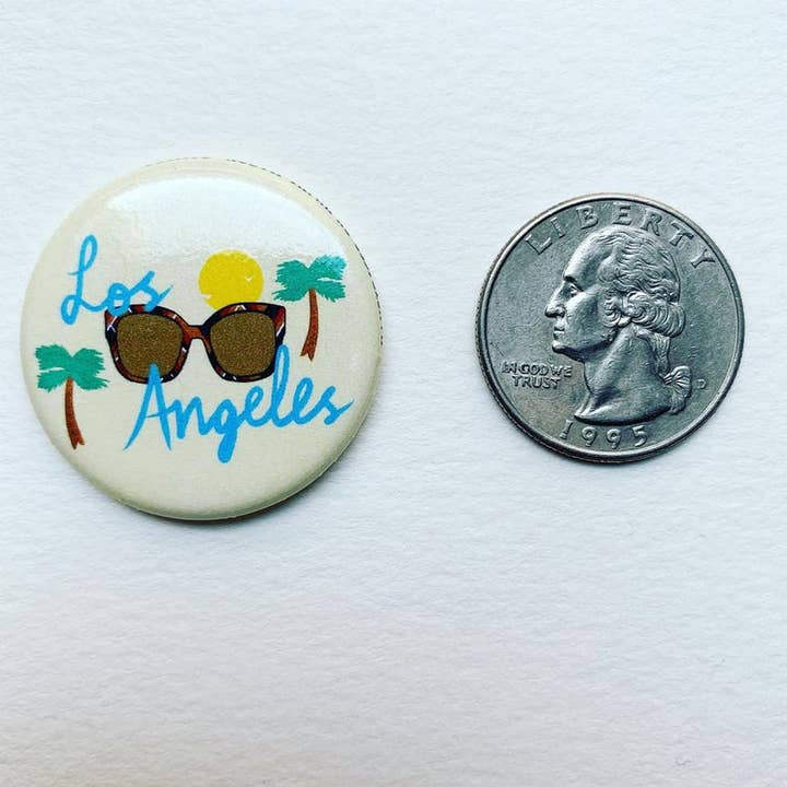 Made by Nilina - Vente Aimants - Ensemble d'aimants Los Angeles - LA California Souvenir1