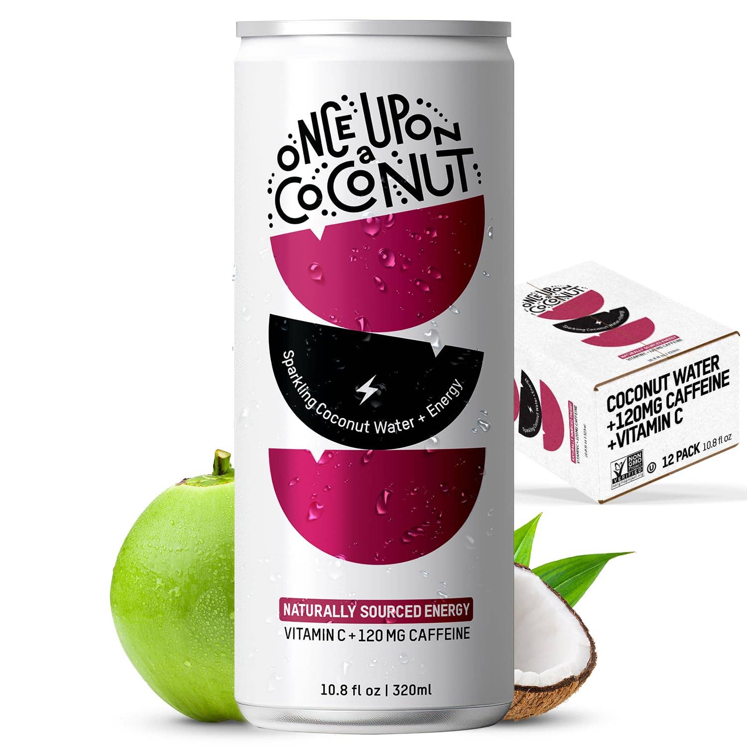 L&F Universal Goods - Wholesale Sports/Energy Drink - ONCE UPON A COCONUT - 12/10.8OZ COCONUT WATER + CAFFEINE0