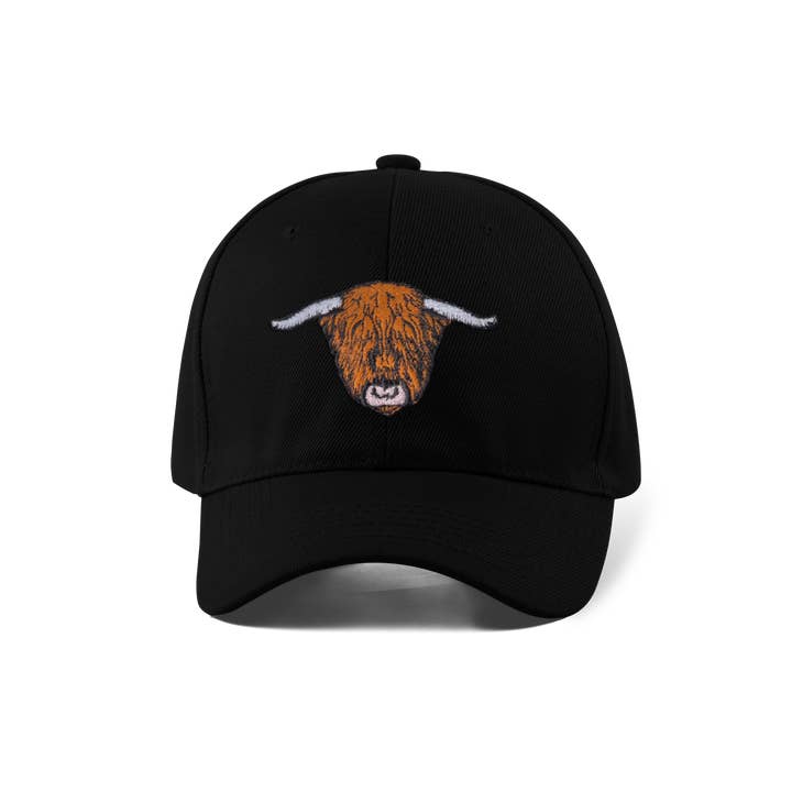 Highland Cow Cap for wholesale by Brave Scottish Gifts