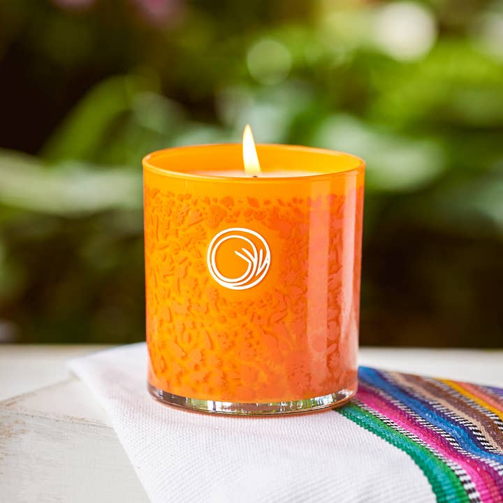 Mango Candle for wholesale by GYV Mesoamerican Beauty