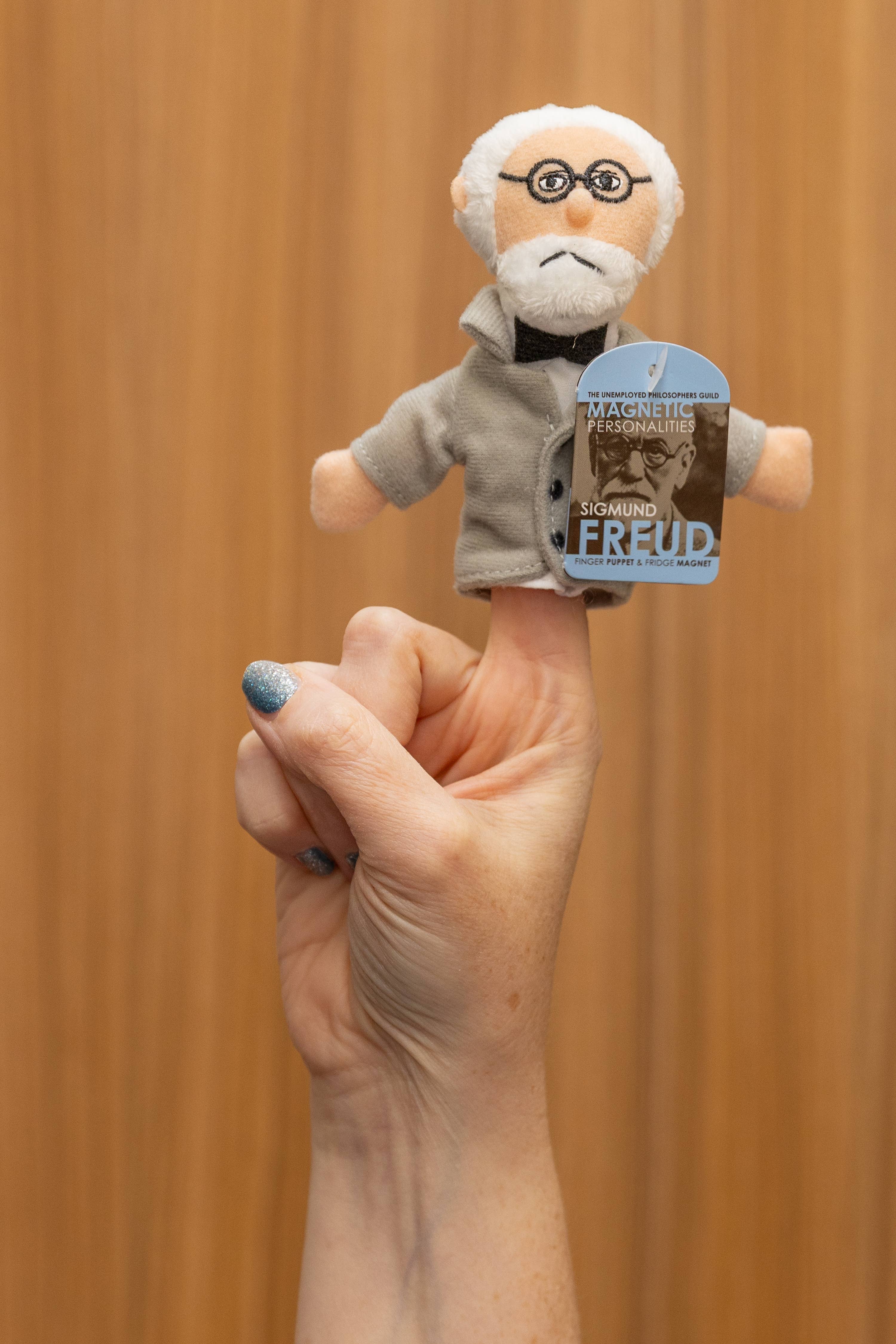 Unemployed Philosophers Guild - Wholesale Finger Puppet - Kids & Baby - Sigmund Freud Finger Puppet2
