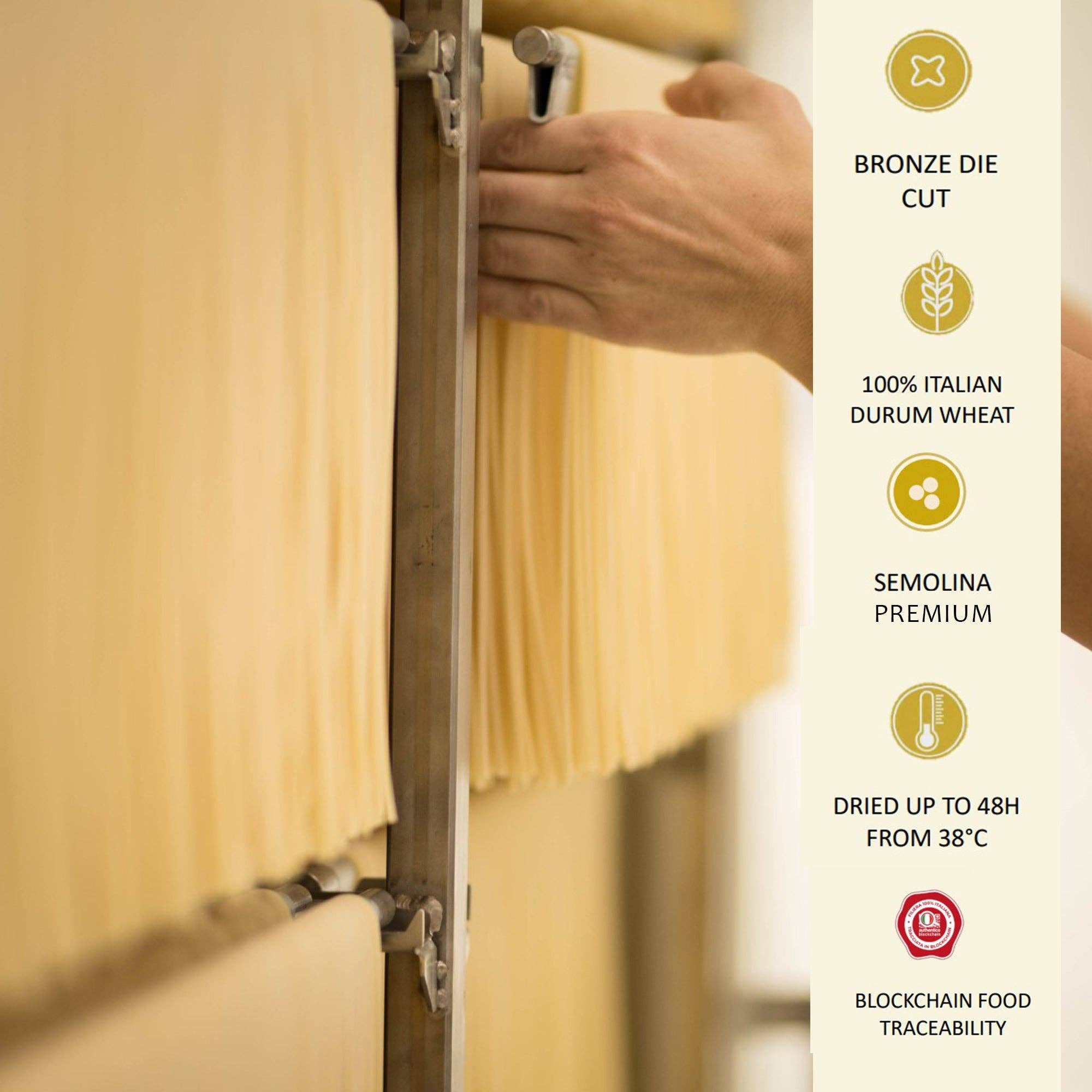 Wholesale Italian Food - Wholesale Pasta - Marulo Spaghetti Homemade Artisan Pasta1