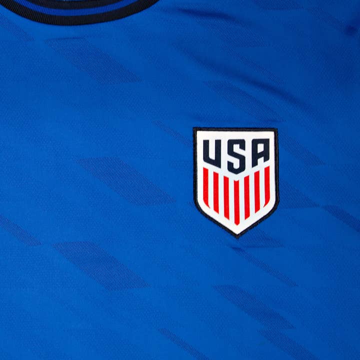 Icon Sports - Wholesale T-shirt – men's - Icon Sports U.S.Men Soccer Game Day Tee - Officially Licensed Unisex Adult Short Sleeve Polyester T-Shirt 2466