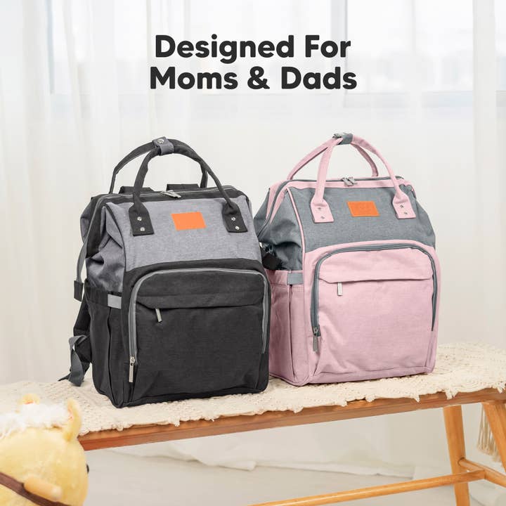 Graphite Original Diaper Bag Backpack, Baby Bags with Changing Pad for wholesale on Faire7