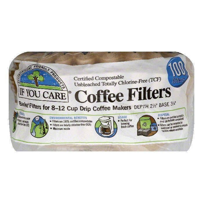 If You Care Basket Coffee Filters, 100 ea for wholesale by KeHE Distributors, LLC