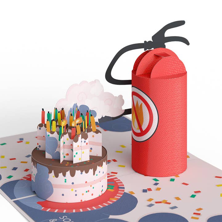 Lovepop Cards - Wholesale Birthday Card - Holy Smokes You're Old Birthday 5''x7'' Card, Birthday Cards