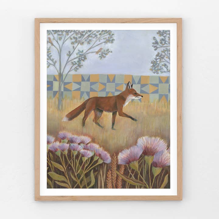 Vesper – Fox Art Print for wholesale by Matty Miller Studio