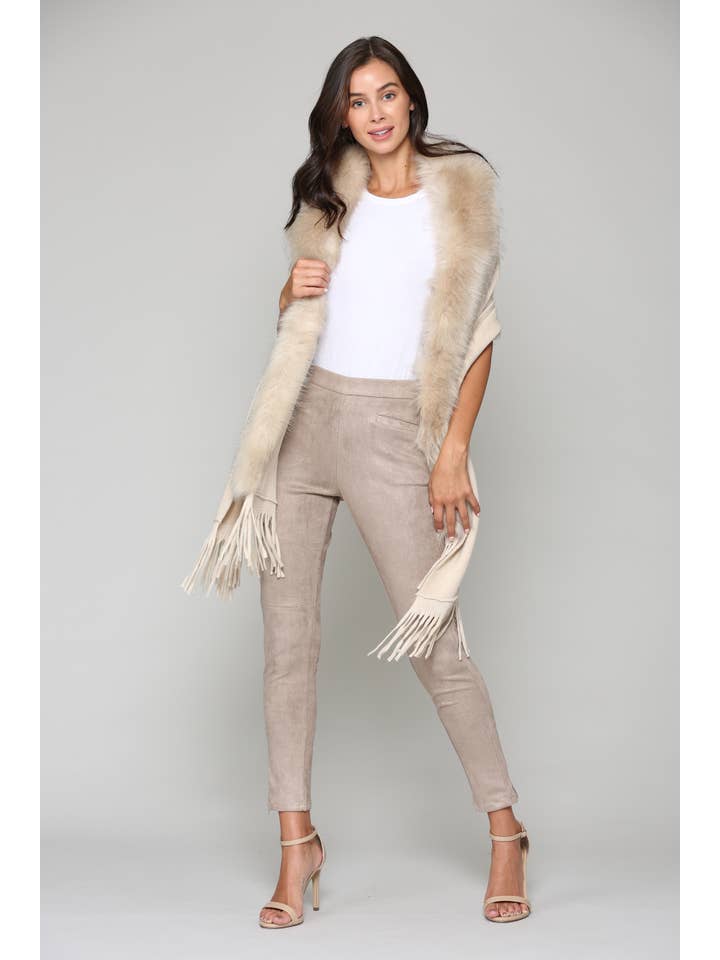 Joh Apparel - Wholesale Pants - Women's - Ariel Stretch Suede Pant