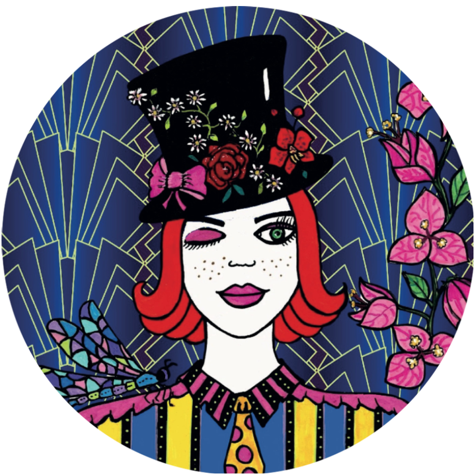 FunkyAdi - Wholesale Compact Mirror - Women Printed Pocket Mirrors0