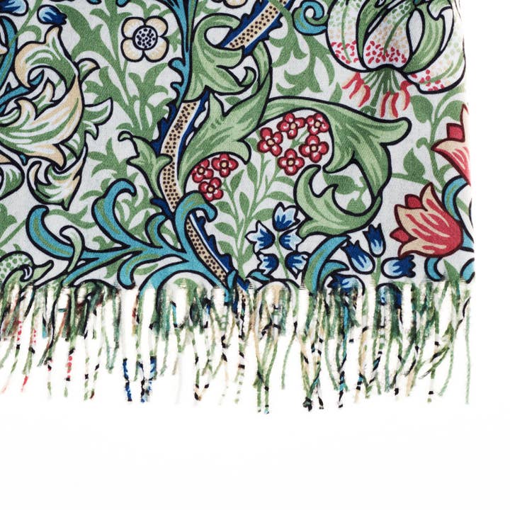 Signare Tapestry - Wholesale Scarf - Women's - William Morris Golden Lily - Art Pashmina