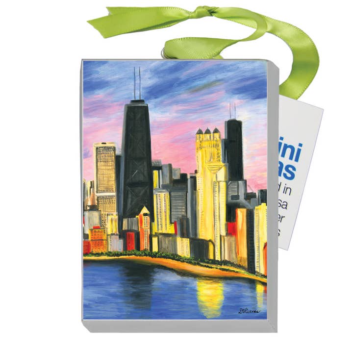 John Hancock, Chicago, Mini Canvas (MC-7362F) for wholesale by Printed Canvas