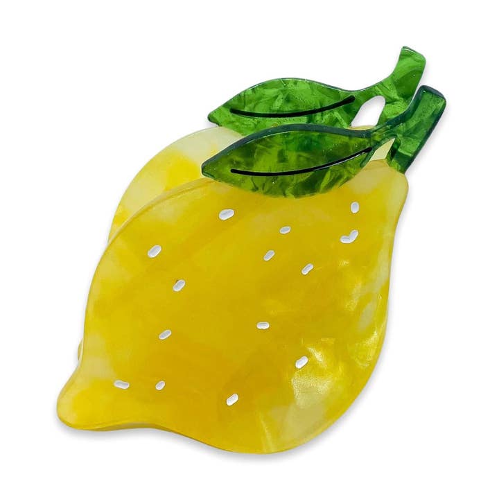 Clipe de garra de cabelo Midi Limão por atacado de Jenny Lemons