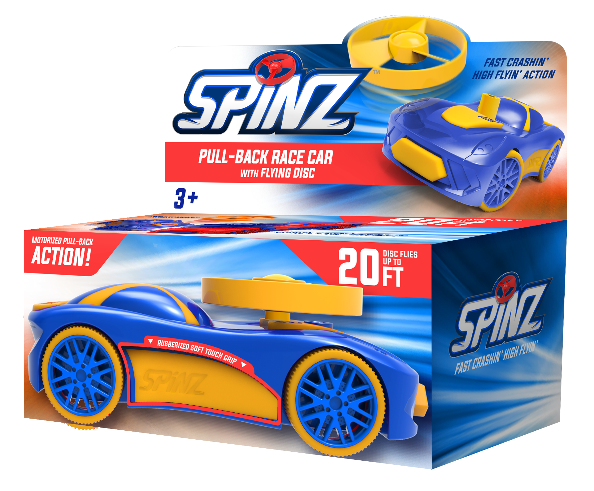 SD Toyz – wholesale Toy car/truck – Child – Spinz High Flying Disc Crash & Launch Assortment2