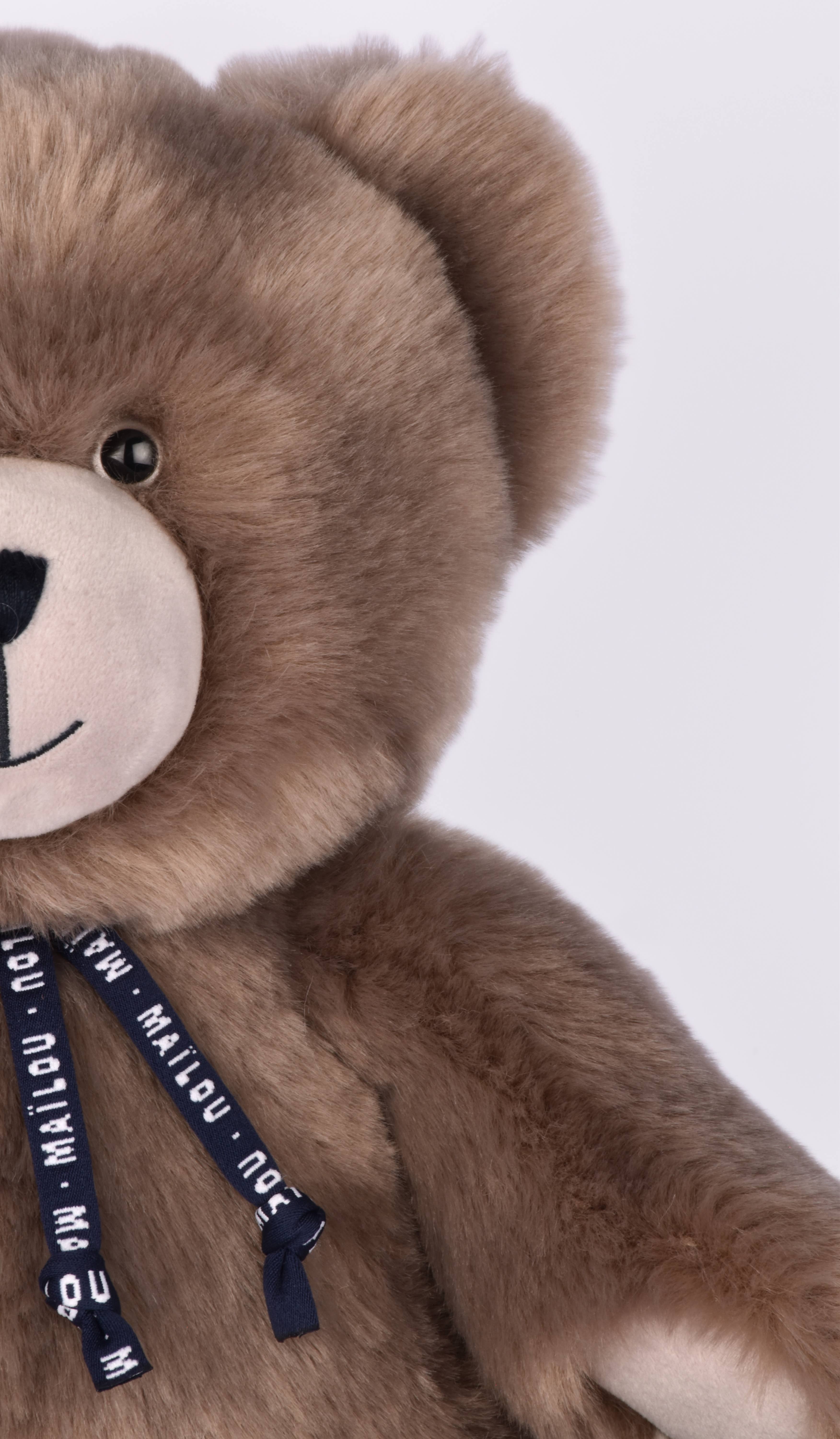 MAÏLOU TRADITION - Wholesale Stuffed/Plush Toy - Kids & Baby - Mailou Bear -Mole- 35 cm1