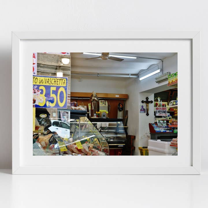 Palermo Sicily Print Deli wanddecoratie voor wholesale door Mo & Paul Photography