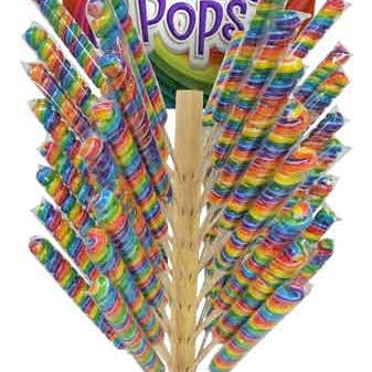 Hudson Meat Company - Wholesale Lollipop - TWISTY POP ON TREE STAND - R.L ALBERT &SON