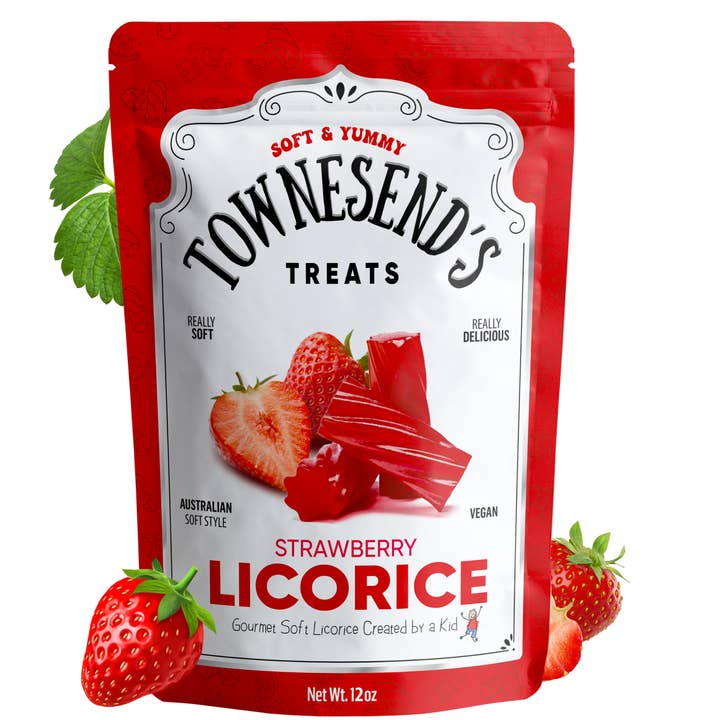 Mimos Townesend Australiano Soft Mastiw Vermelho Alcaçuz por atacado de VanOs Brands