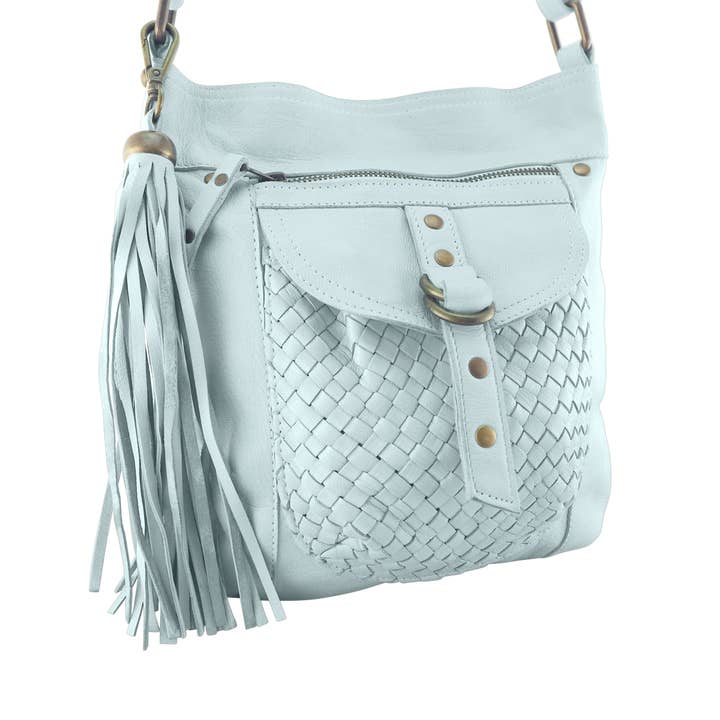 Cadelle Leather - Wholesale Crossbody bag – Women's - Millie Crossbody Bag | Pale Blue1