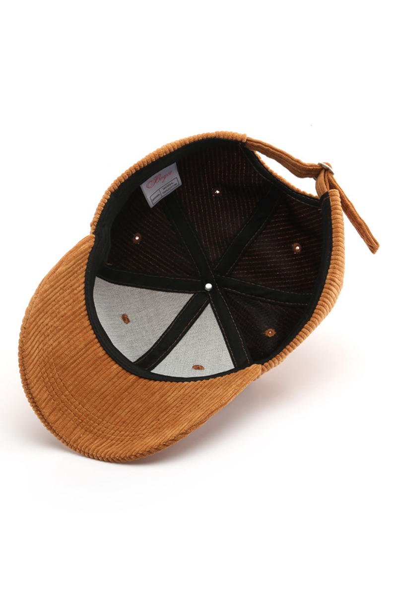 ACCITY - Wholesale Baseball Cap - Women's - Corduroy Baseball Cap Unisex Winter Warm Outdoor_CWAH051718