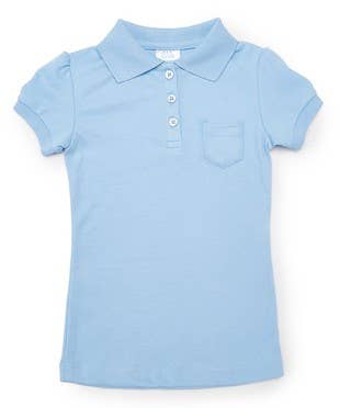 Unik - Wholesale T-Shirt - Kids - Girl's Uniform Polo Shirt Short Sleeve with pocket size 84