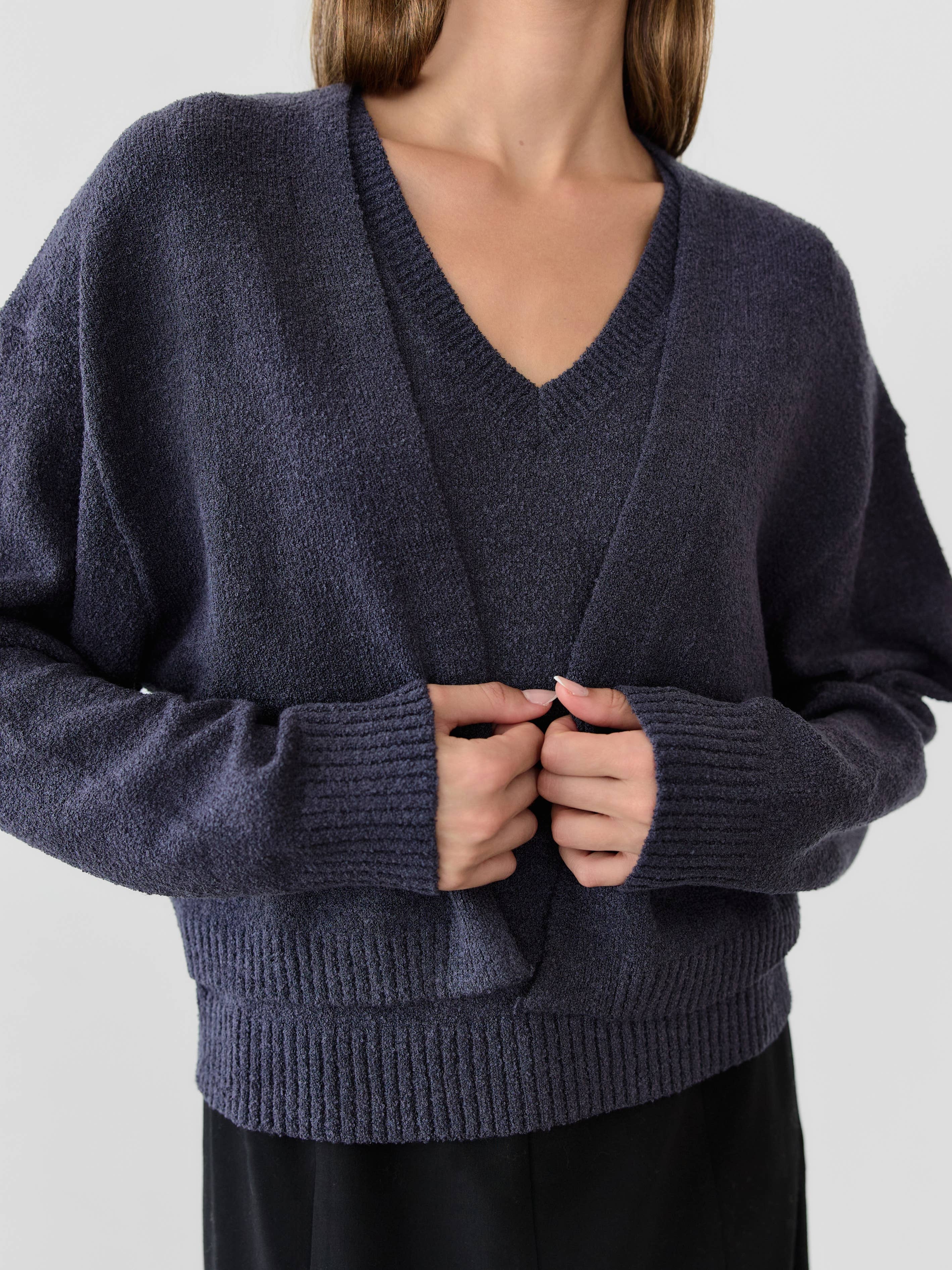 MOD REF - Wholesale Cardigan - Women's - The Carrie Cardigan | Soft Terry Knit Cardigan13