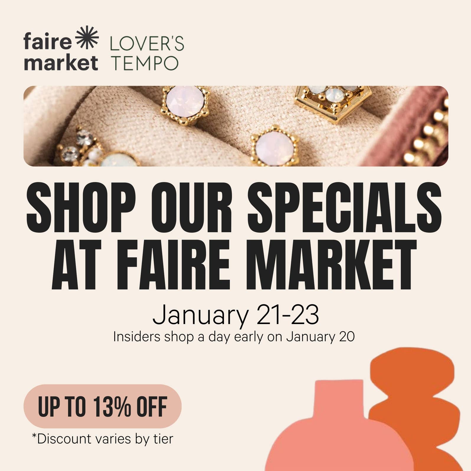 Lover's Tempo Jewelry – Engroshandel Forhandlerdisplay – Tilføj gratis poser til smykker (elfenben smykkepose)14