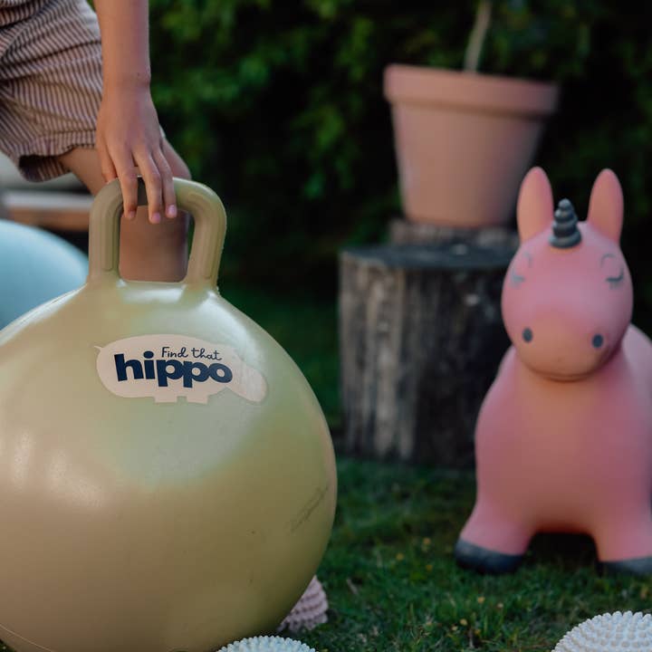 Find that hippo - Wholesale Classic toy – Kids - Hopper ball - Old Gold3