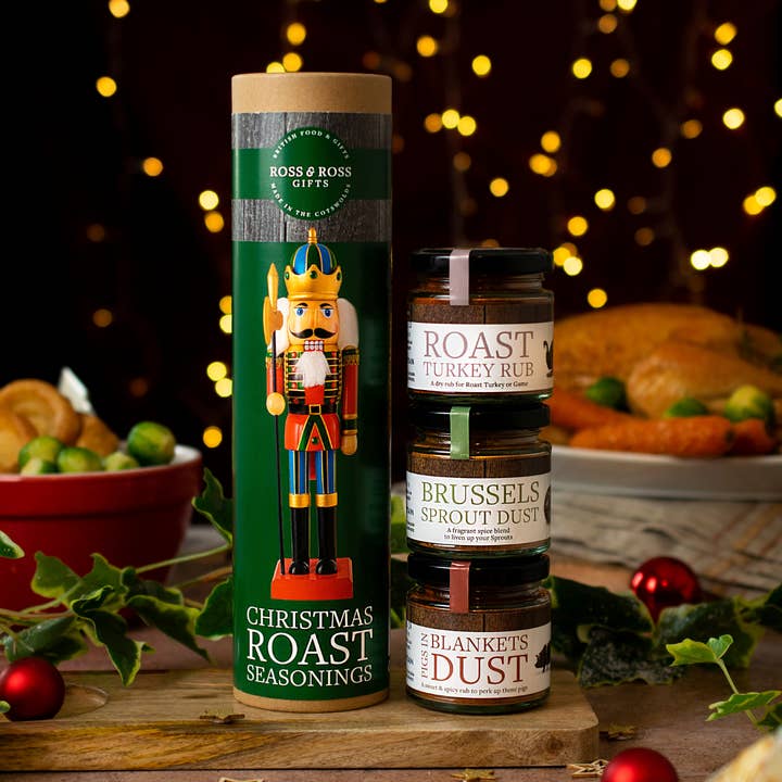 Christmas Roast Seasonings Tube for wholesale by Ross & Ross Gifts