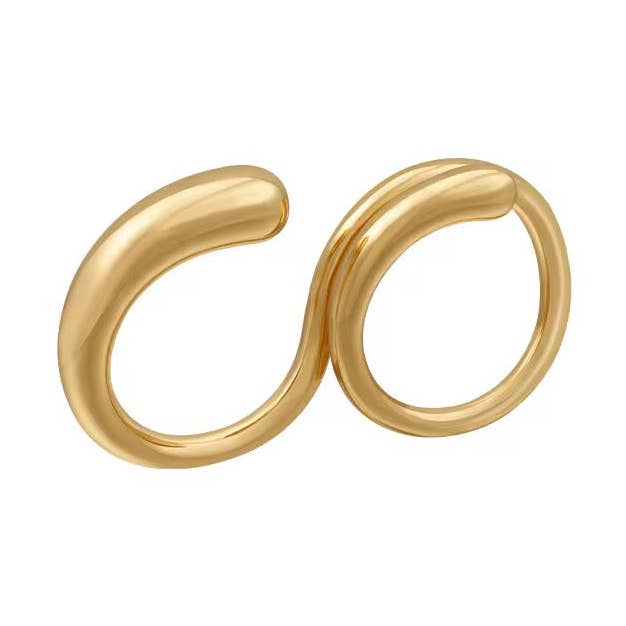 Corey Doppelring für den Großhandel von Sahira Jewelry Design