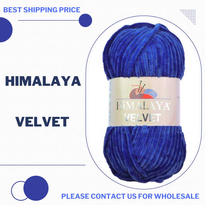Craftsyarn - Wholesale Yarn - Himalaya Velvet | Velvet Yarn | Plush Yarn | Knitting Yarn