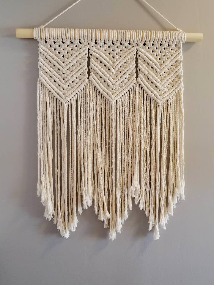 "Arrows"Macrame Wall Hanging for wholesale by Sully & Co. Handmade