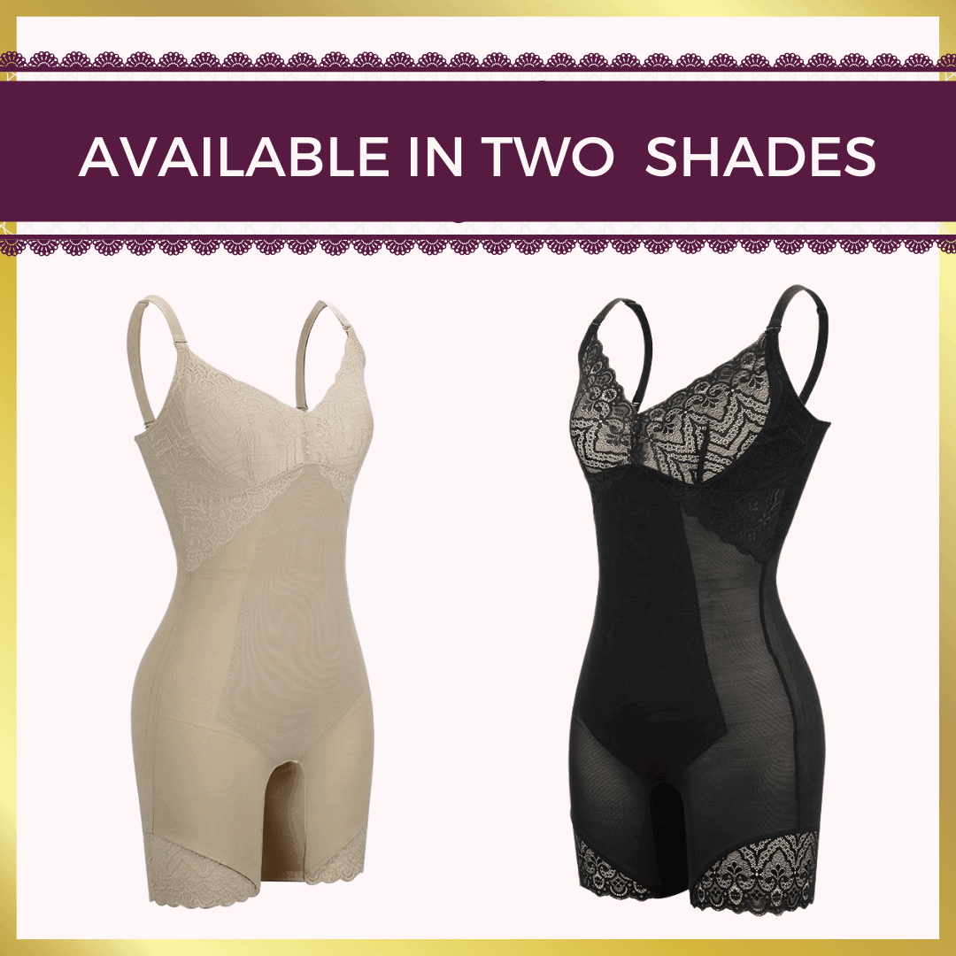 Trophy ShapeWear – wholesale Shapewear – Women's – Medium Compression Lace Bodysuit Shapewear 19