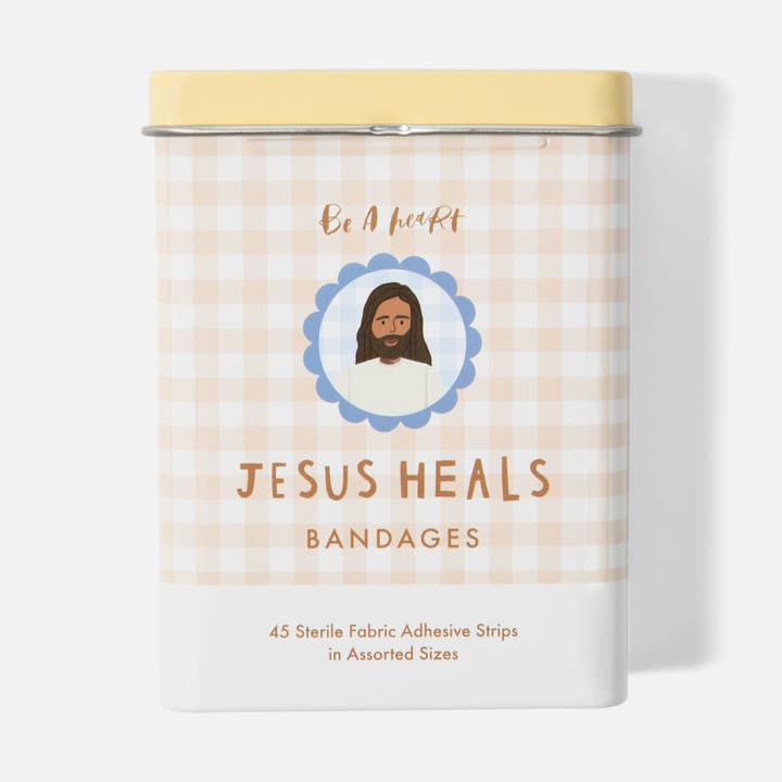 Be A Heart - Wholesale Bandaids/Bandages - Jesus Heals Bandages® – Assorted Fabric Cottage Collection0