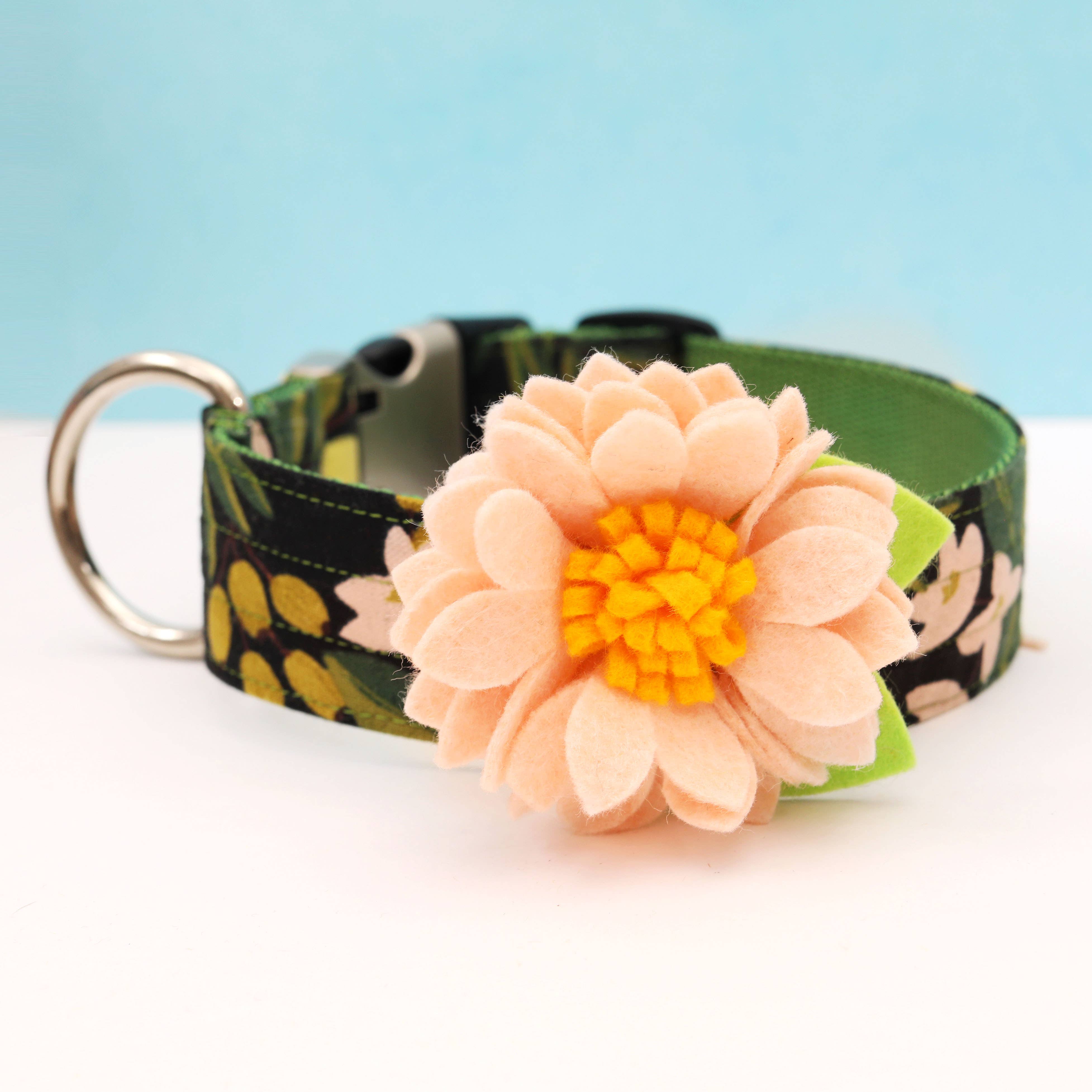 Mimi Green – Großhandel Haustierhalsband – Hund – Lotus-Hundehalsband-Blume (12 Farben!) NEUE FARBEN1