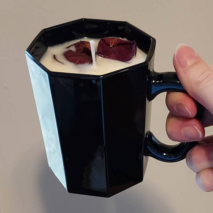 SpillProofLiquid - Wholesale Jar/Filled Candle - Custom Handcrafted Upcycled Container Candles7