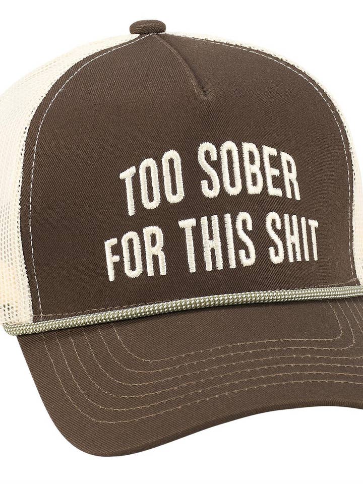 Too Sober Trucker Hat and other Purchase Wholesale third. Free Returns & Net 60 Terms on Faire trending on Faire.