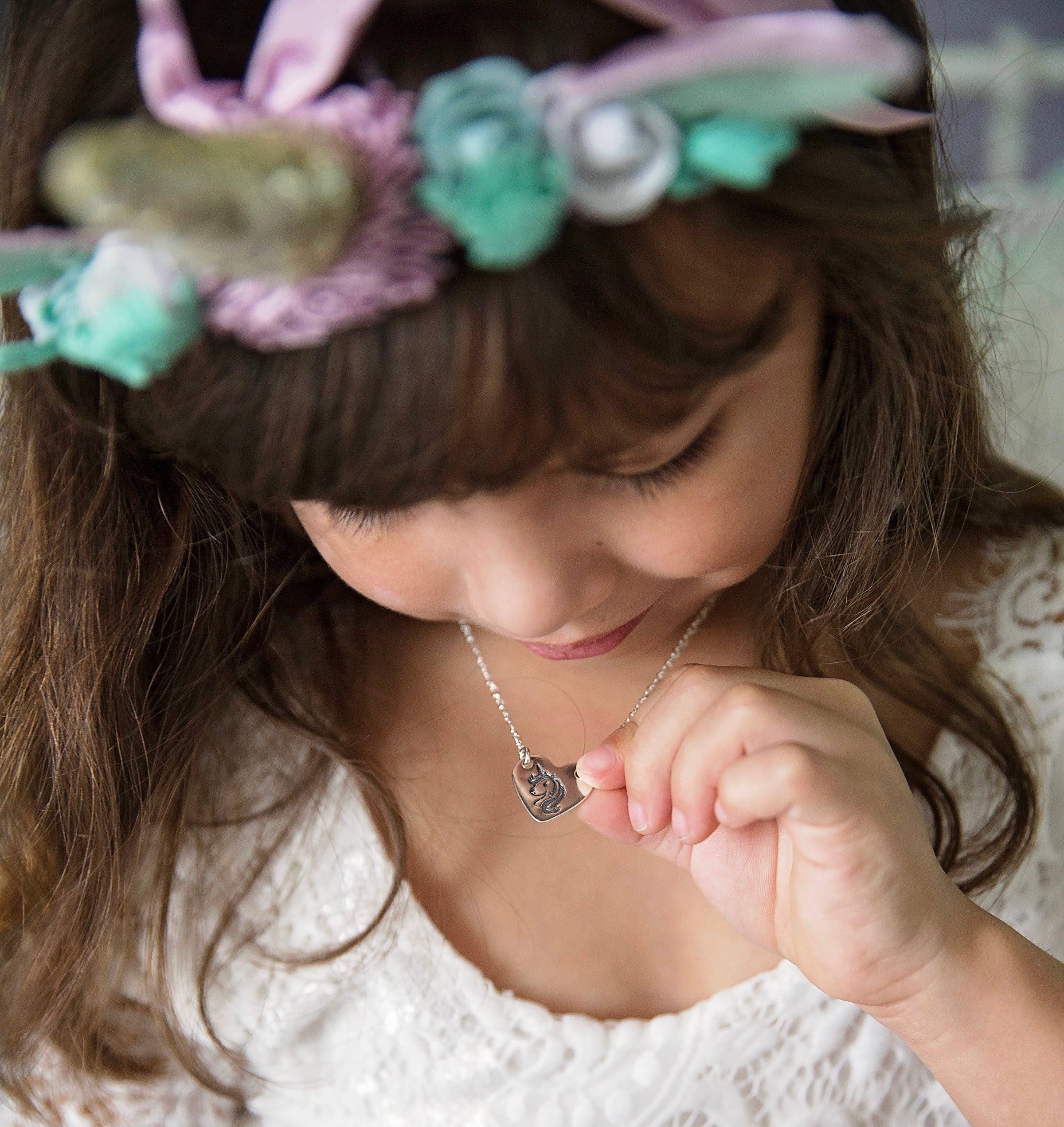 MGD Casual Jewelry – wholesale Halsband - Barn – Sterling Silver enhörning halsband för enhörning älskare5