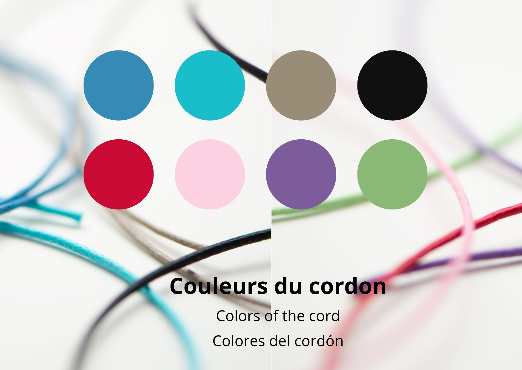 TALISMAN JEWELLERY (D&Fidanverdi, S.L.) – wholesale Charm/dangle bracelet – Rhodium-Plated Sterling Silver Horseshoe Cord Bracelet5