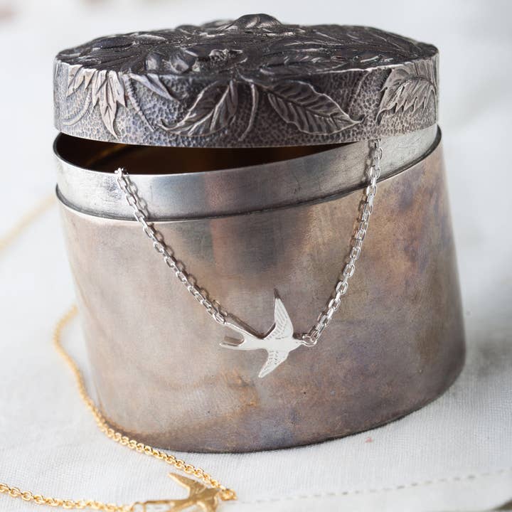 Amanda Coleman Jewelry - Wholesale Pendant/Charm Necklace - Swallow Pendant5